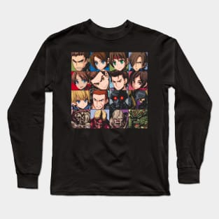 Resident Evil Pixel Art Collection Long Sleeve T-Shirt